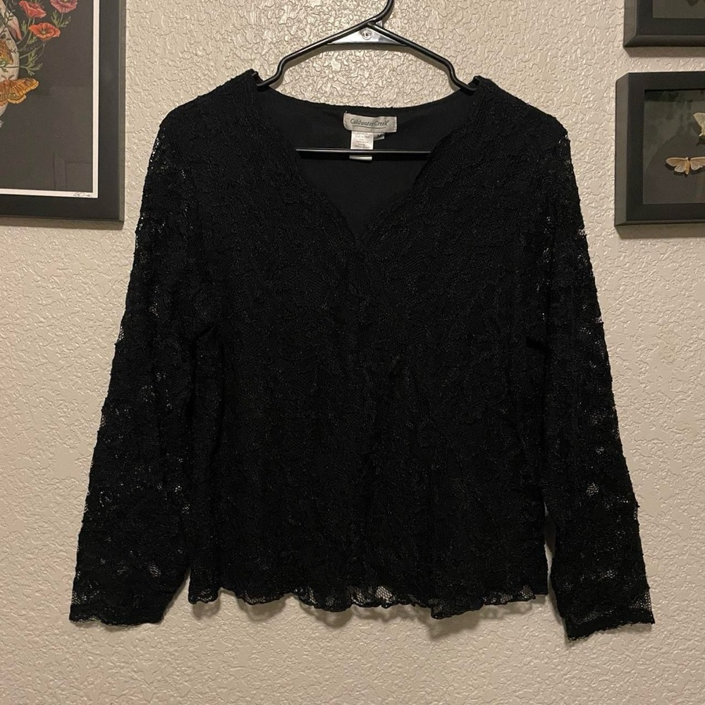 Vintage Lace Long Sleeve Top